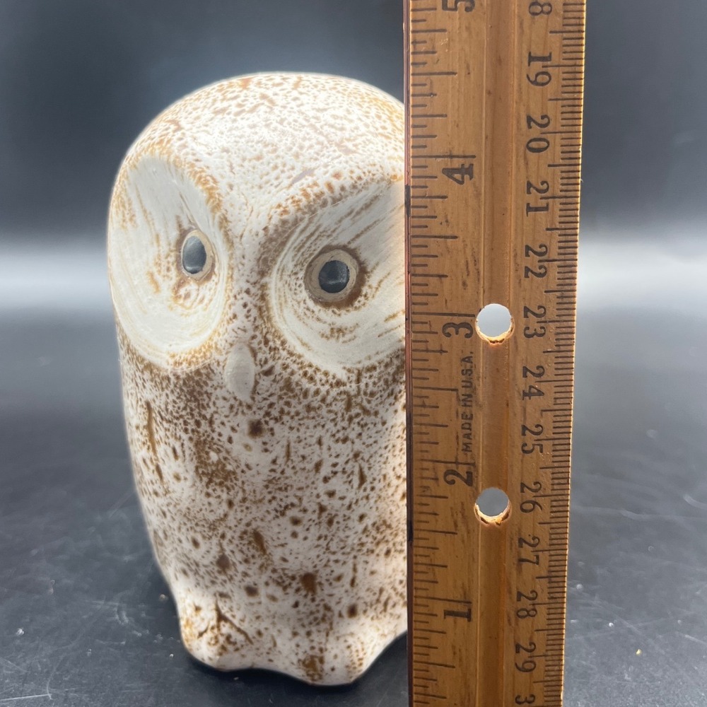 Pigeon Forge Pottery Signed D. Ferguson Owl Collectible Douglas Ferguson vintage - Picture 6 of 8